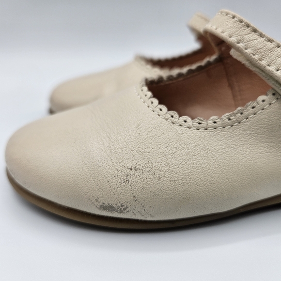 Beige Toddler Girl Dress Shoes - Picture 5 of 14